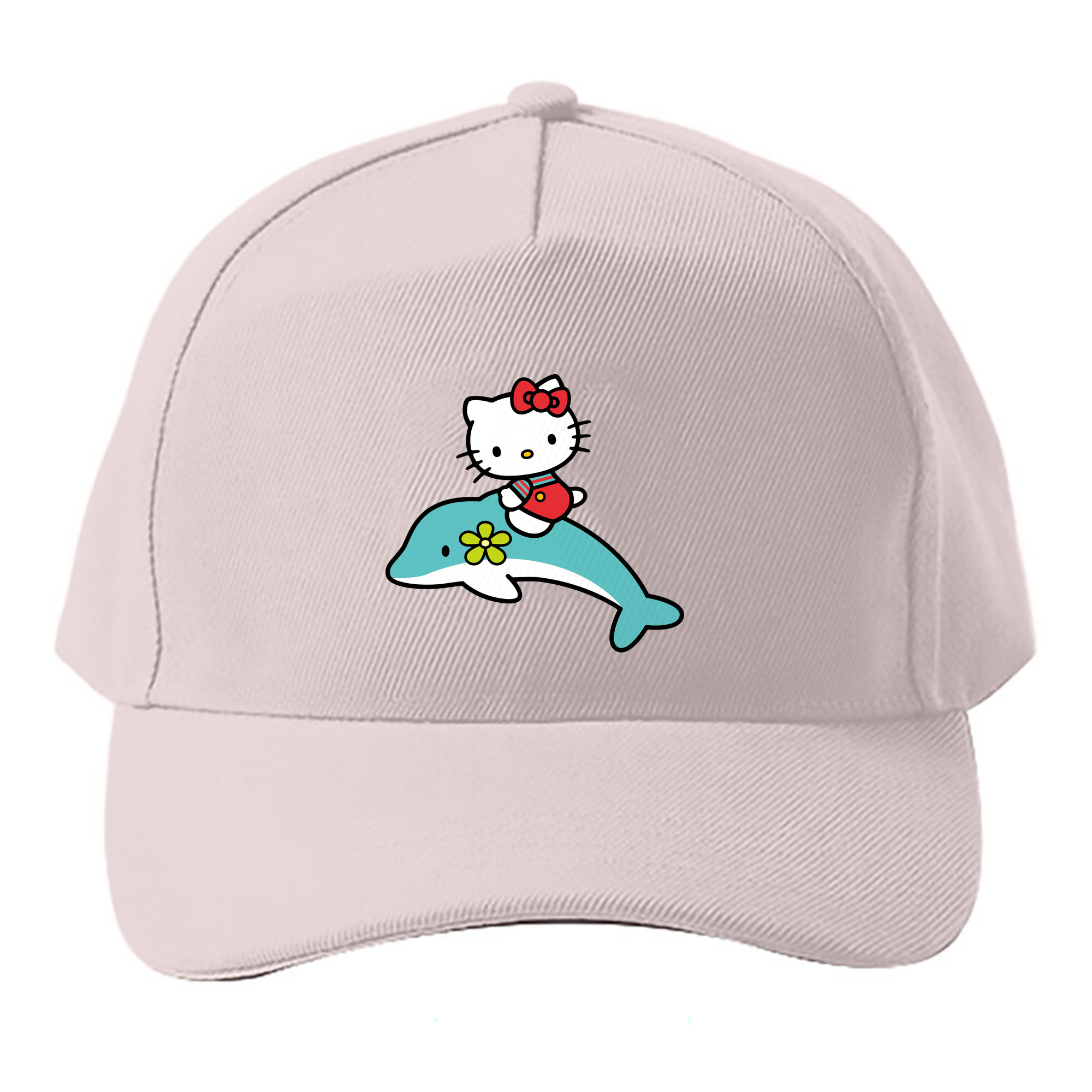 （画像用） Hello Kitty ハローキティ ベースボールキャップ 綿100％ 男女兼用 帽子 スポーツ